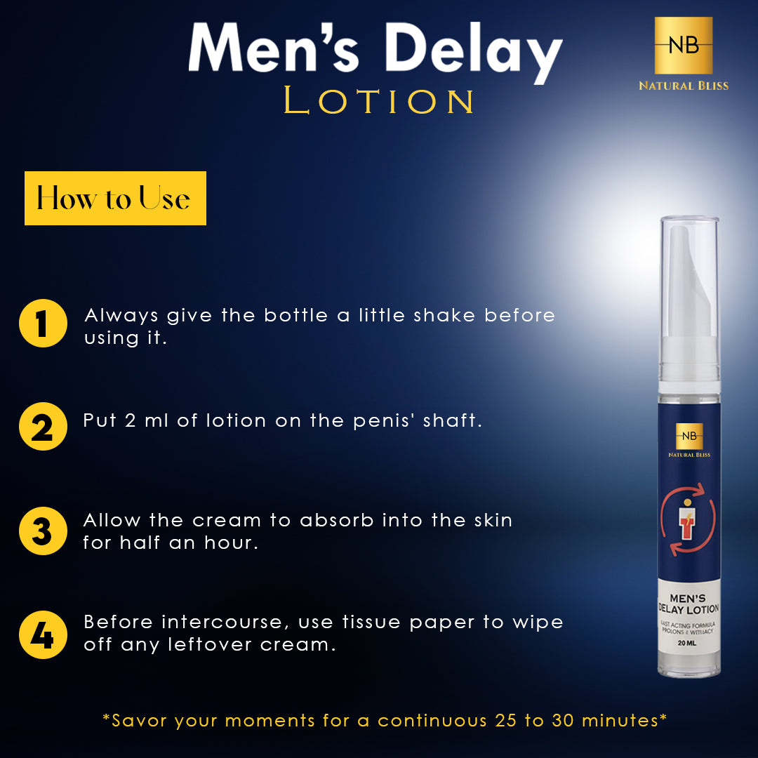 MEN'S DELAY LOTION