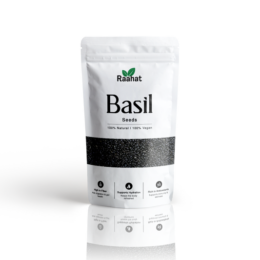 Premium Basil Seeds – 100% Natural & Fresh