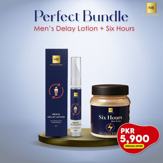 BUNDLE MEN'S DELAY LOTION + SIX HOURS